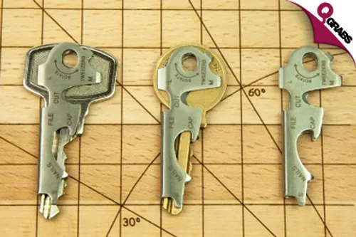 From QR25 Be Prepared When You’re On the Move with a Multi-Utility Key Tool! (Up to QR98 Value)